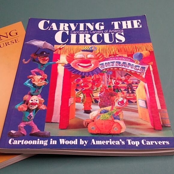 Woodcarving Foundation and Carving the Circus Books - Picture 2 of 14